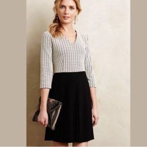 Anthropologie ganni pleated dress with tags